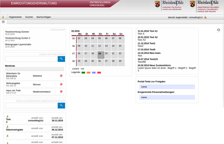 Screenshot-Sozialportal-Individualentwicklung